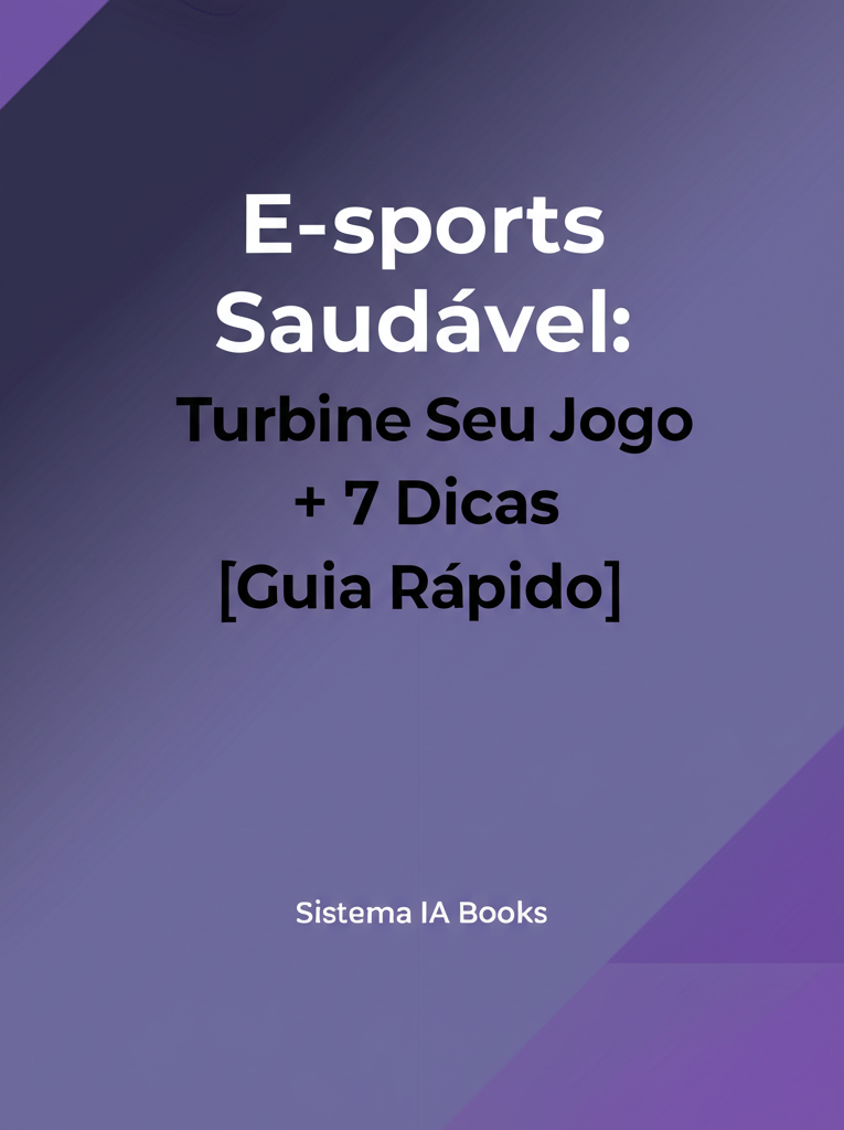 E-sports Saudável: Turbine Seu Jogo + 7 Dicas [Guia Rápido]