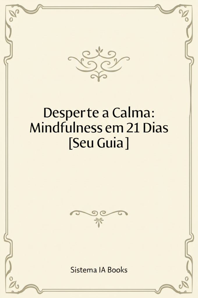 Desperte a Calma: Mindfulness em 21 Dias [Seu Guia]