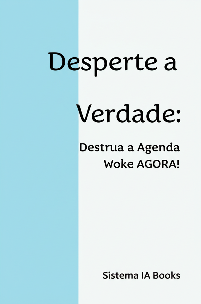 Desperte a Verdade: Destrua a Agenda Woke AGORA!