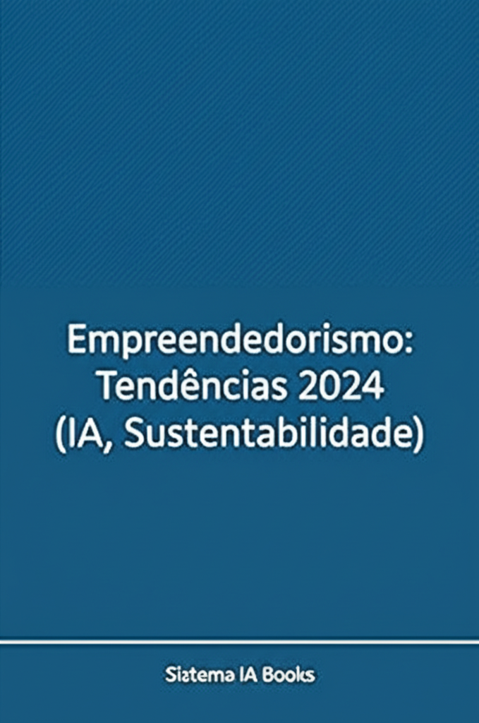 Empreendedorismo: Tendências 2024 (IA, Sustentabilidade)